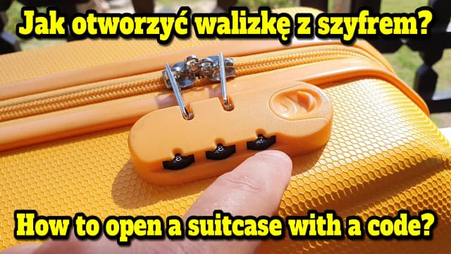 Jak otworzyć walizkę na szyfr, gdy zapomniałeś kodu? Sprawdź metody Jak otworzyć walizkę na szyfr, gdy zapomniałeś kodu? Sprawdź metody